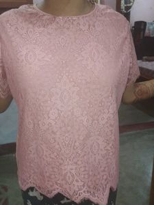 Blush Lace Top