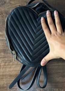black backup bag