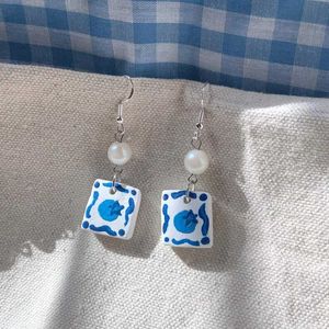 Pretty Fruit Tile Handmade Earrings - 2 Sets
