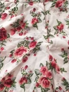 Flower Print Short