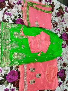 Green Lehenga Choli Set