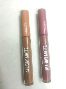 Zudio Nude Matte Lipsticks with Free Lipliner