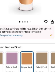 Lakme Forever Matte Longwear Foundation (SPF 15)