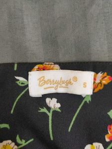 Cute Floral Print Crop Top