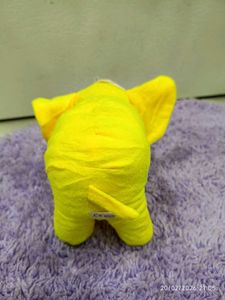 Cute Yellow Elephant Plushie