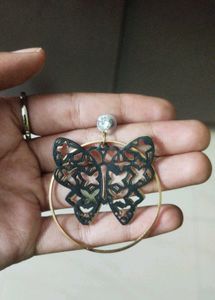 Elegant Butterfly Drop Earrings