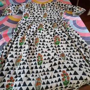 Price Drop !Gerua Kurta (Khadi Cotton)