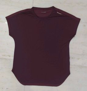 Maroon Athletic Top