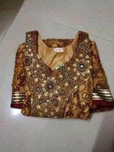 Masaqali Elegant Indian Anarkali Dress