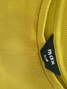 MAX Yellow Short Sleeve T-Shirt