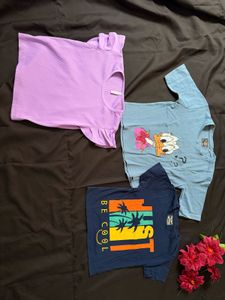 Bundle of 3 Women's Graphic T-Shirts