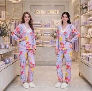 Floral Pajama Set