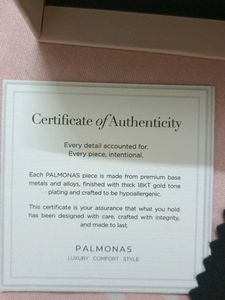 Palmonas Gold 925 silver mangalsutra