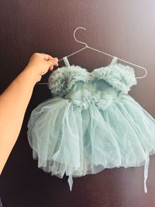 Baby Blue Tulle Dress