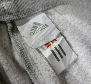Original Adidas Grey Fleece Track Pants
