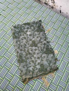 Green 💚 Net Dupatta