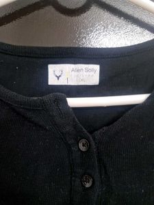 Allen Solly Black Men's Tshirt
