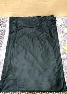 Elegant Black Saree with Blouse