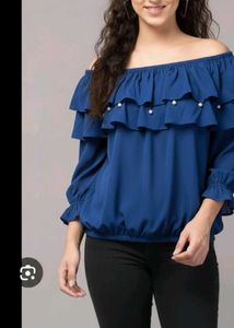 Stylish Off-Shoulder Crop Top