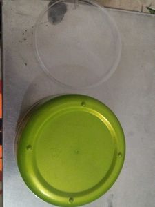 Cute Green Kids Tiffin Box(not used)