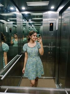 Floral dress for women