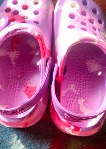 Kids' Pink Crocs