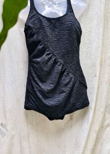 62108. Black One Piece Swimsuit