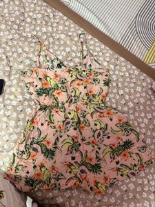 Floral Print Beach Romper