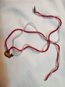 whale charm Pendant Beaded Necklace