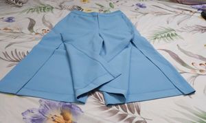 VILAN High-Waisted Wide-Leg Culotte Pants