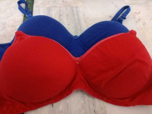 2 Bras (Red & Blue)