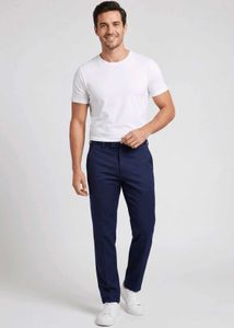 Classic Navy Blue Trousers