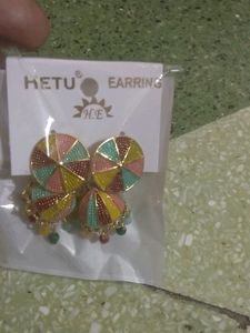Colorful Statement Earrings