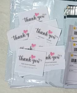 100 Thank You For Purchasing Printed Notes