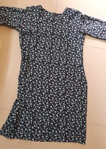 Floral Print Mini Dress