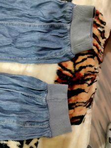 Comfy Blue Denim Joggers