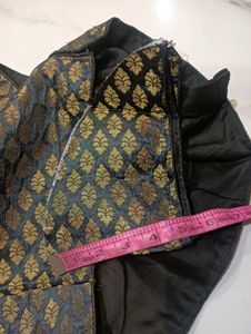 Elegant Brocade Blouse