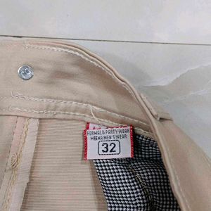 Beige Jeans