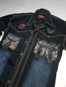 Men denim jacket
