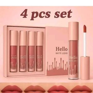 Hello Matte Liquid Lipstick Set of 4