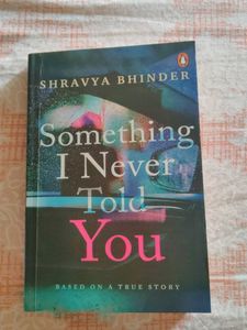 Something I Never Told You Book
