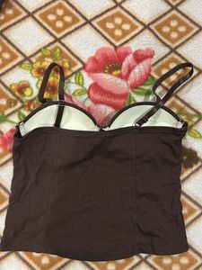 Brown Corset Top
