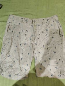 Men's Floral Print Shorts