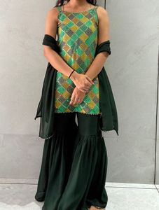 Bohemian Patchwork Ethnic Gown