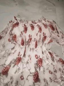 Chic Off-Shoulder Floral Top