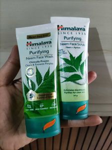 himalaya facewash &scrub
