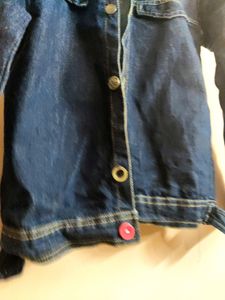 women's premium denim jacket blue