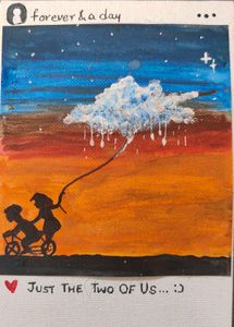 Handmade Canvas Paintings - Romantic &amp; Music Vibes