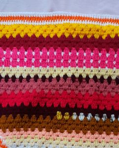 Handmade Crochet Corner Piece Cover