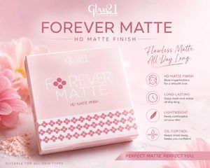 Glam21 Forever Matte HD compact powder